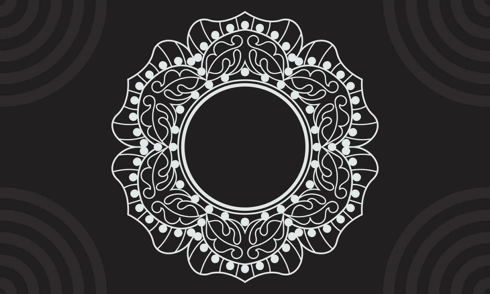 Mandala. Vector mandala design.