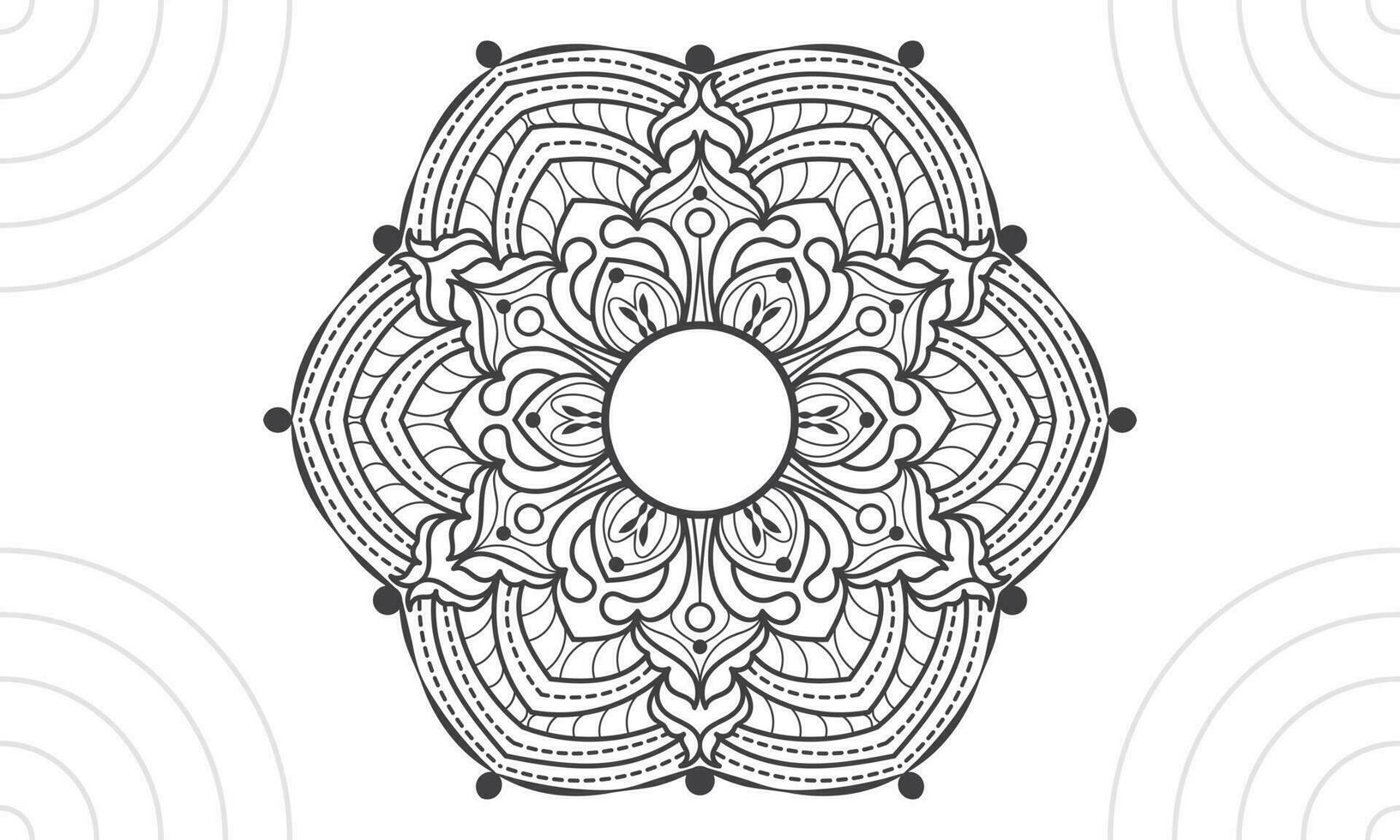 Mandala Design, Mandala vector design.