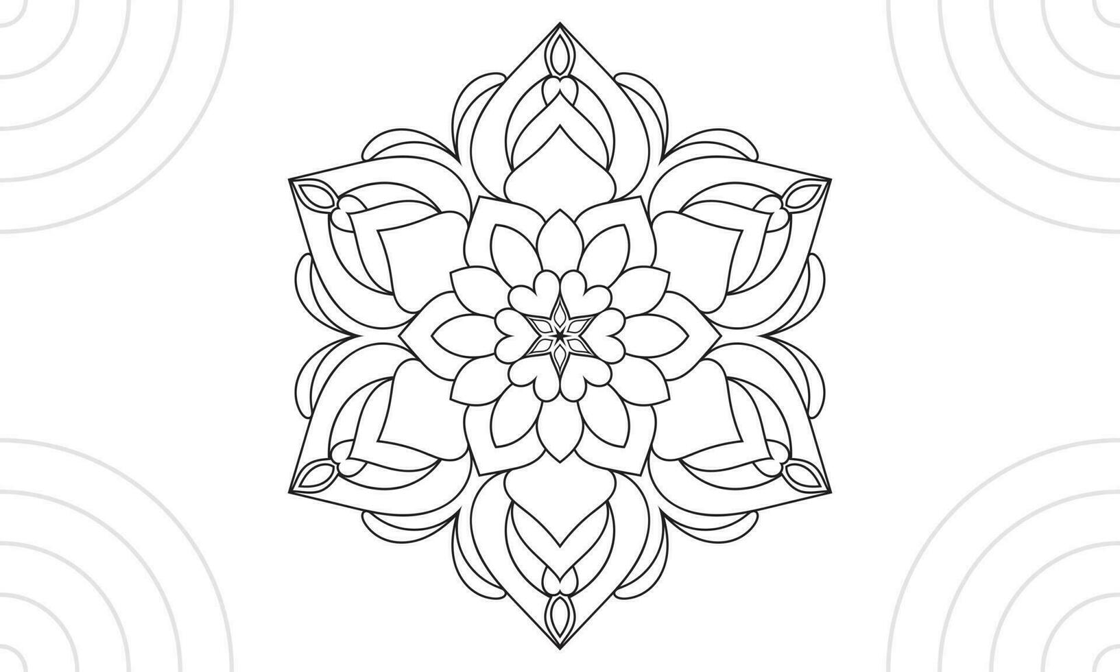 Mandala Design, Mandala vector design.