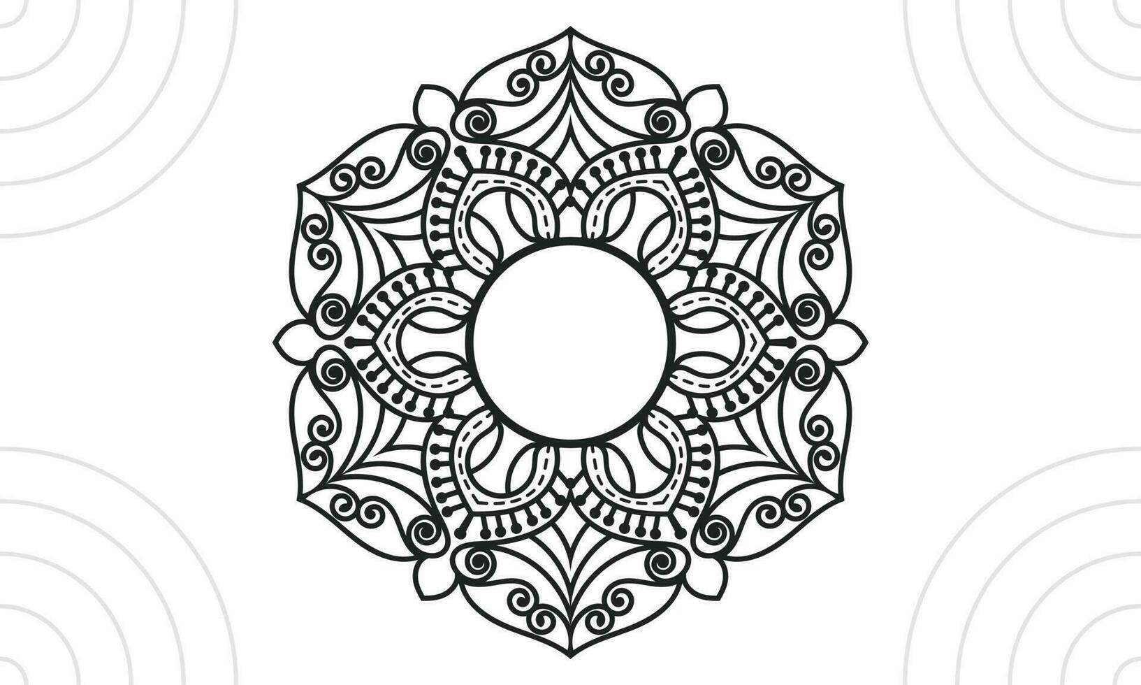 Mandala Design, Mandala vector design.