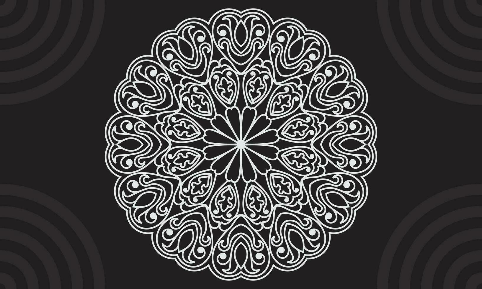 Mandala. Vector mandala design.