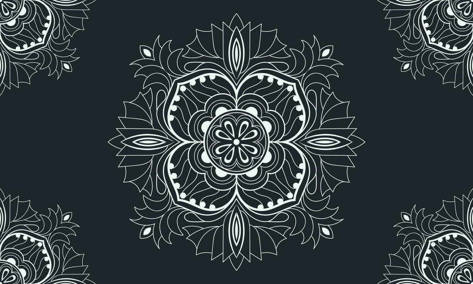 Mandala design. Abstract floral background Design. vector