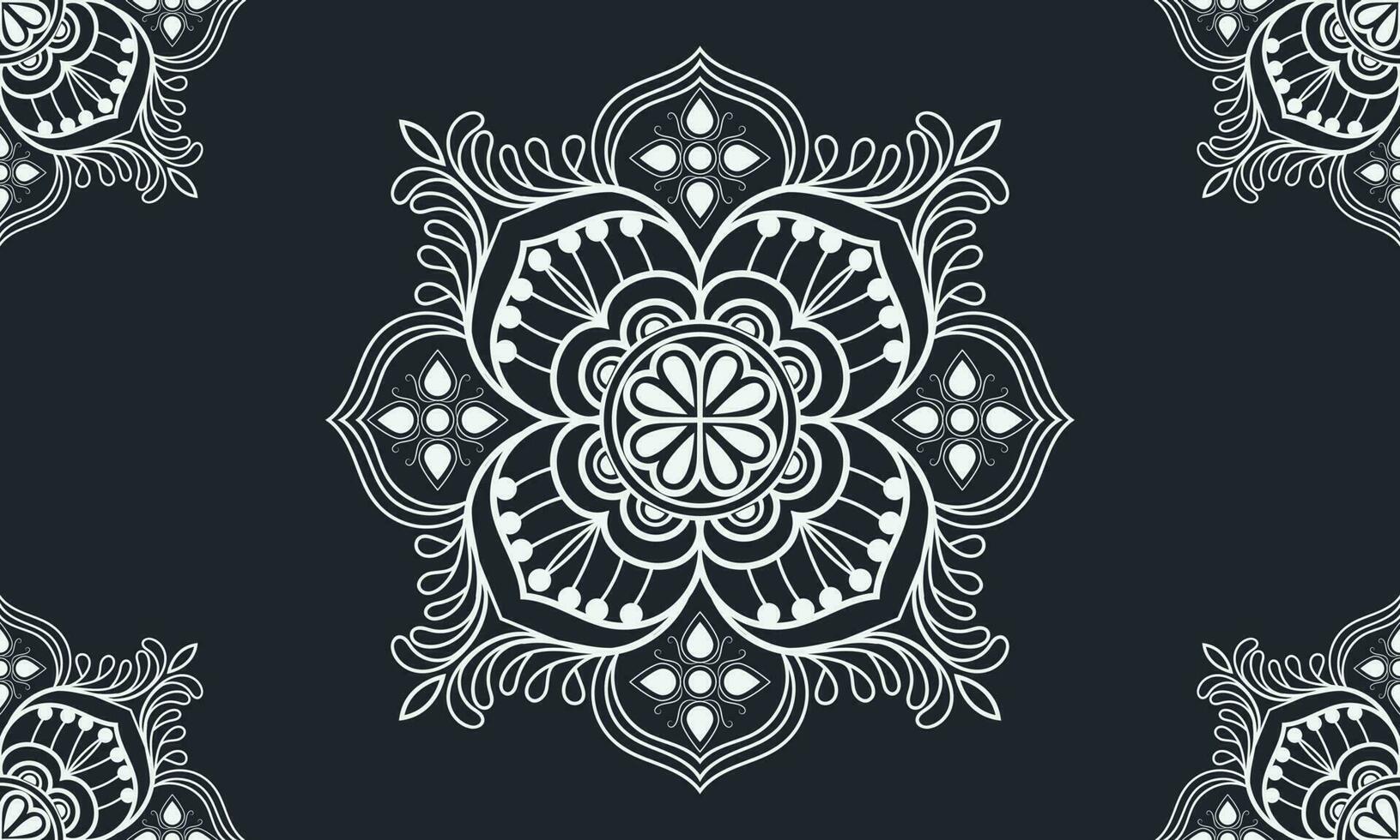 Mandala design. Abstract floral background Design. vector