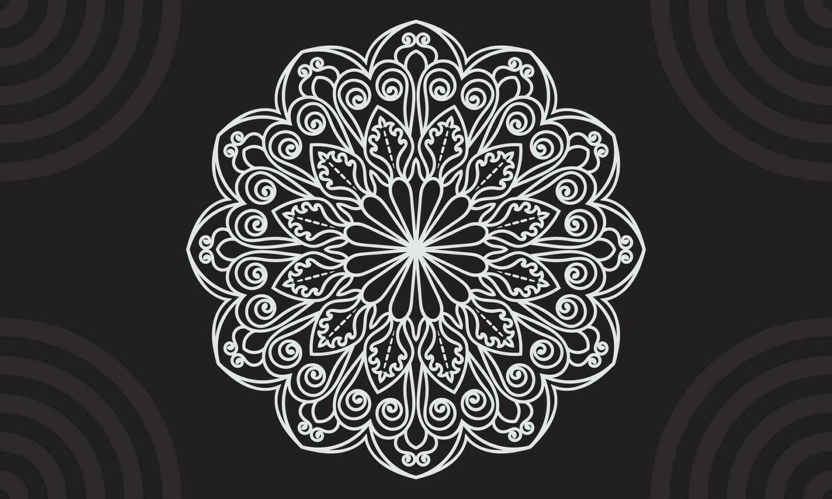 Mandala. Vector mandala design.