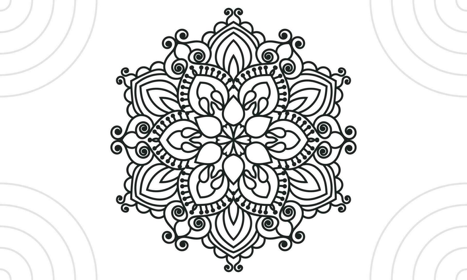 Mandala Design, Mandala vector design.