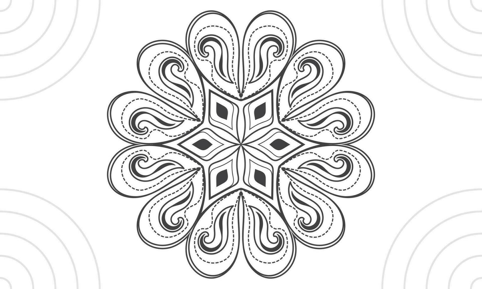 Mandala Design, Mandala vector design.