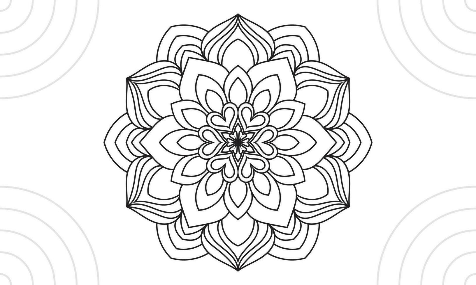 Mandala Design, Mandala vector design.