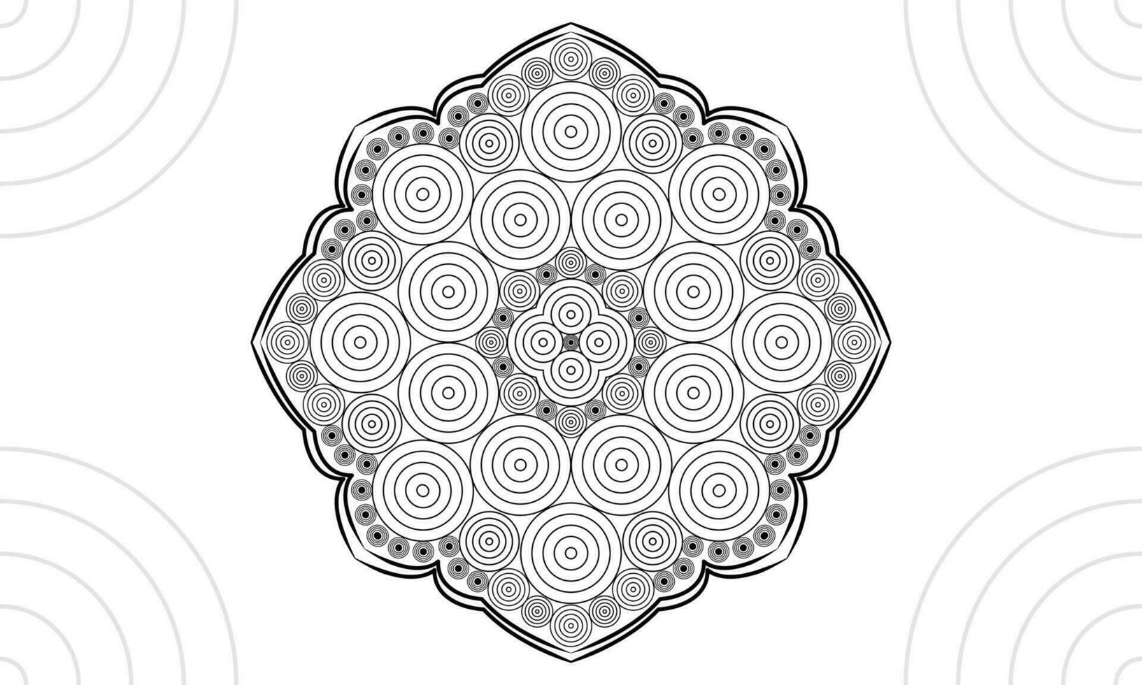 Mandala Design, Mandala vector design.
