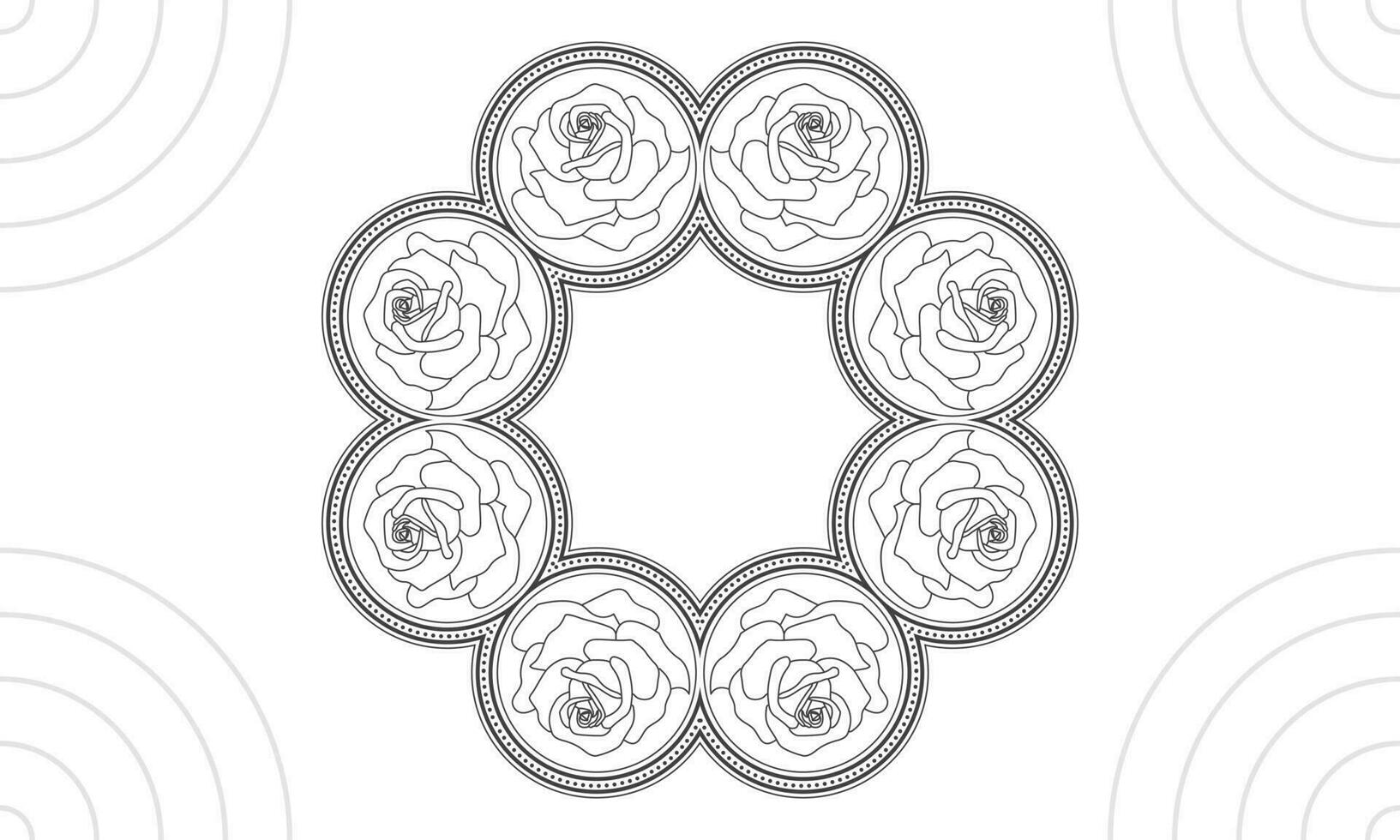 Mandala Design, Mandala vector design.