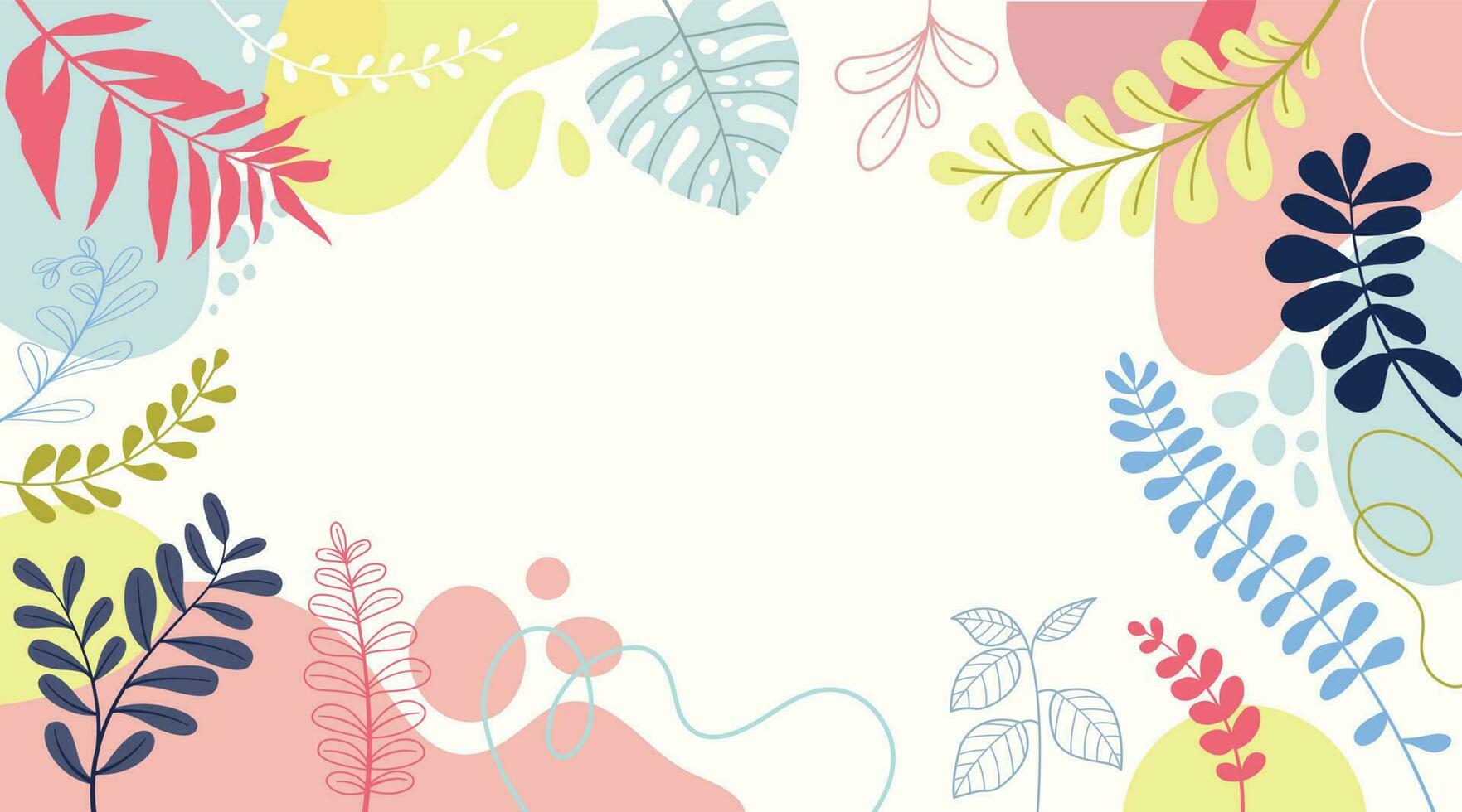 Design banner frame background .Colorful poster background vector illustration