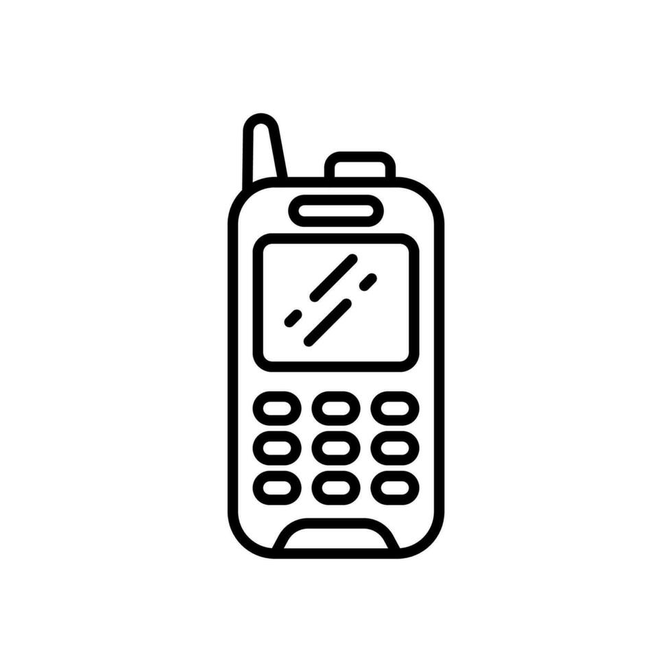 Cognitive Radio icon in vector. Illustration vector