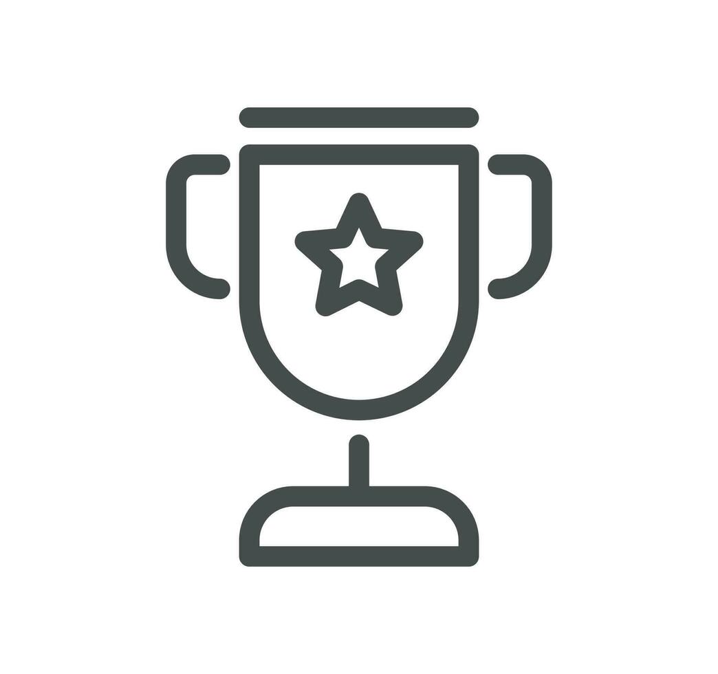 Core values related icon outline and linear vector. vector