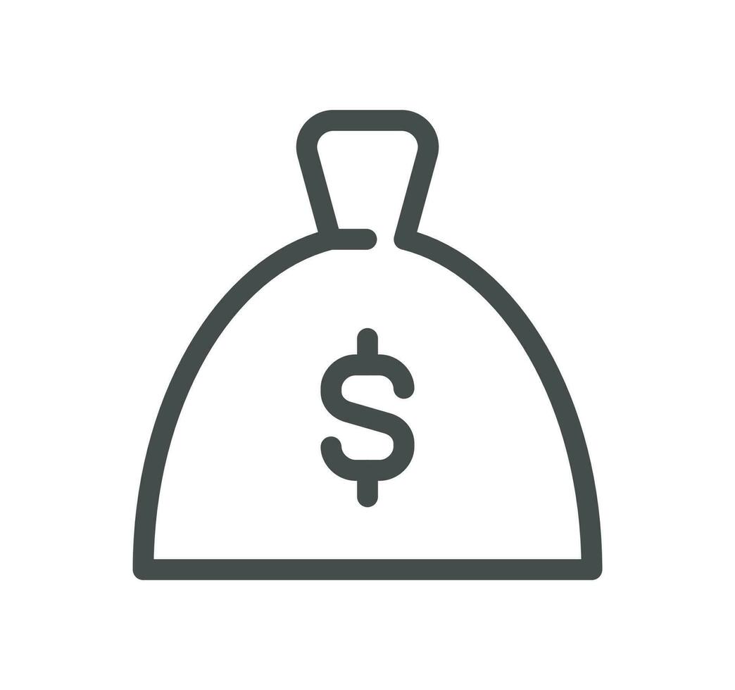 Payment method related icon outline and linear vector. vector