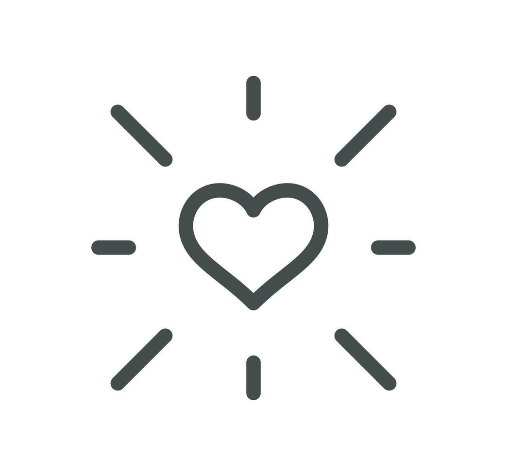 Core values related icon outline and linear vector. vector