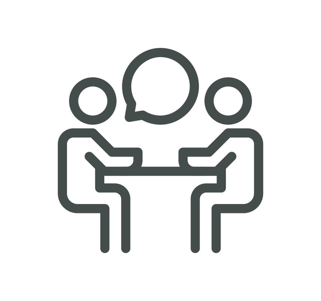 Core values related icon outline and linear vector. vector