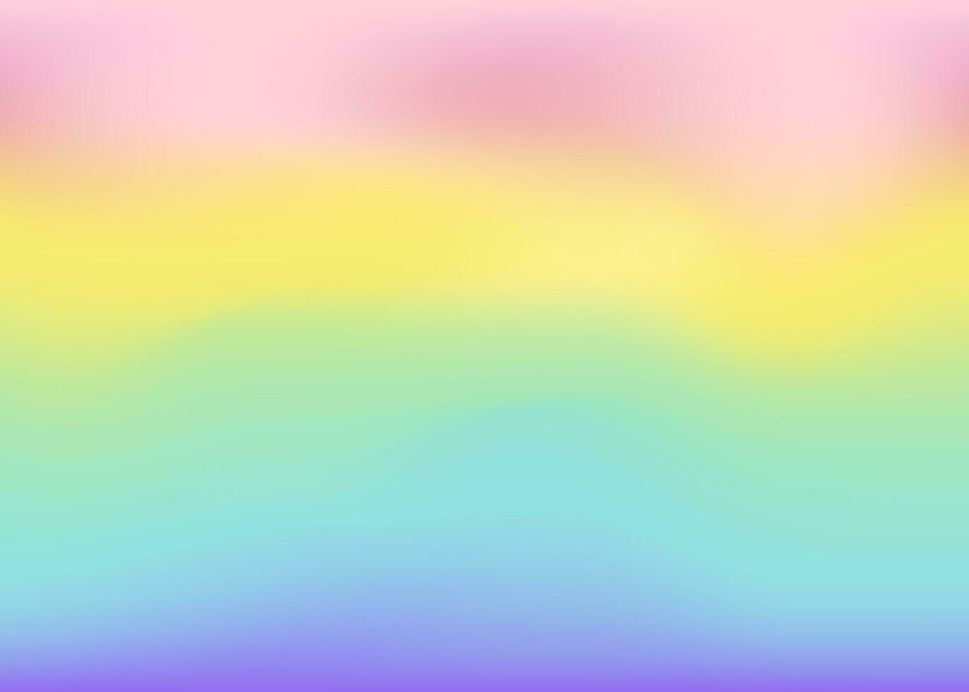 Rainbow Hologram Gradient Vector Background. Luxury Trendy Tender Pearlescent Glam Overlay. Holographic gradient neon vector illustration Trendy pastel rainbow unicorn background.