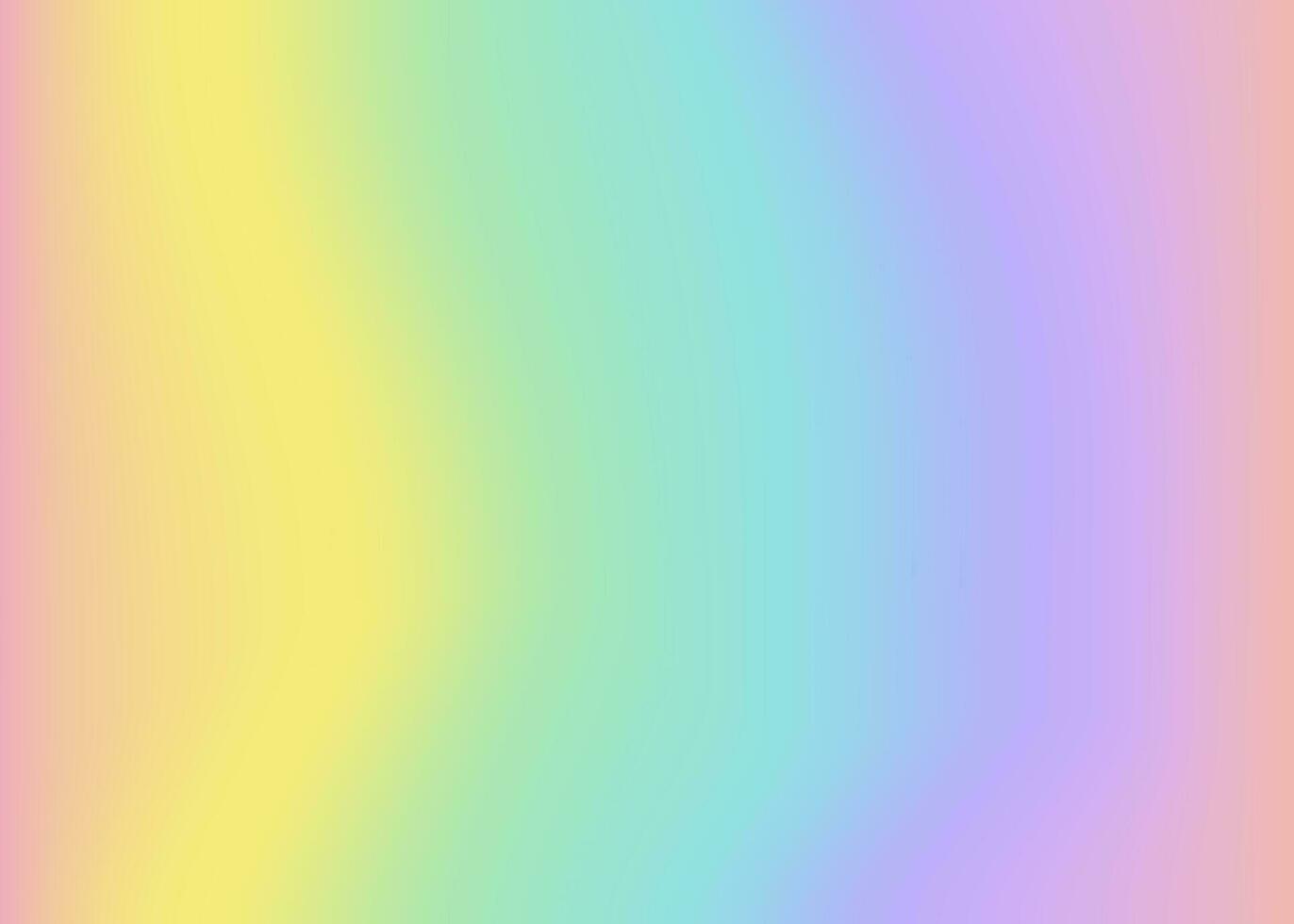 Holographic gradient pastel modern rainbow background. Rainbow abstract blur. Multicolored Vector stock illustration. Colors for design concepts, wallpapers, web, presentations and prints.