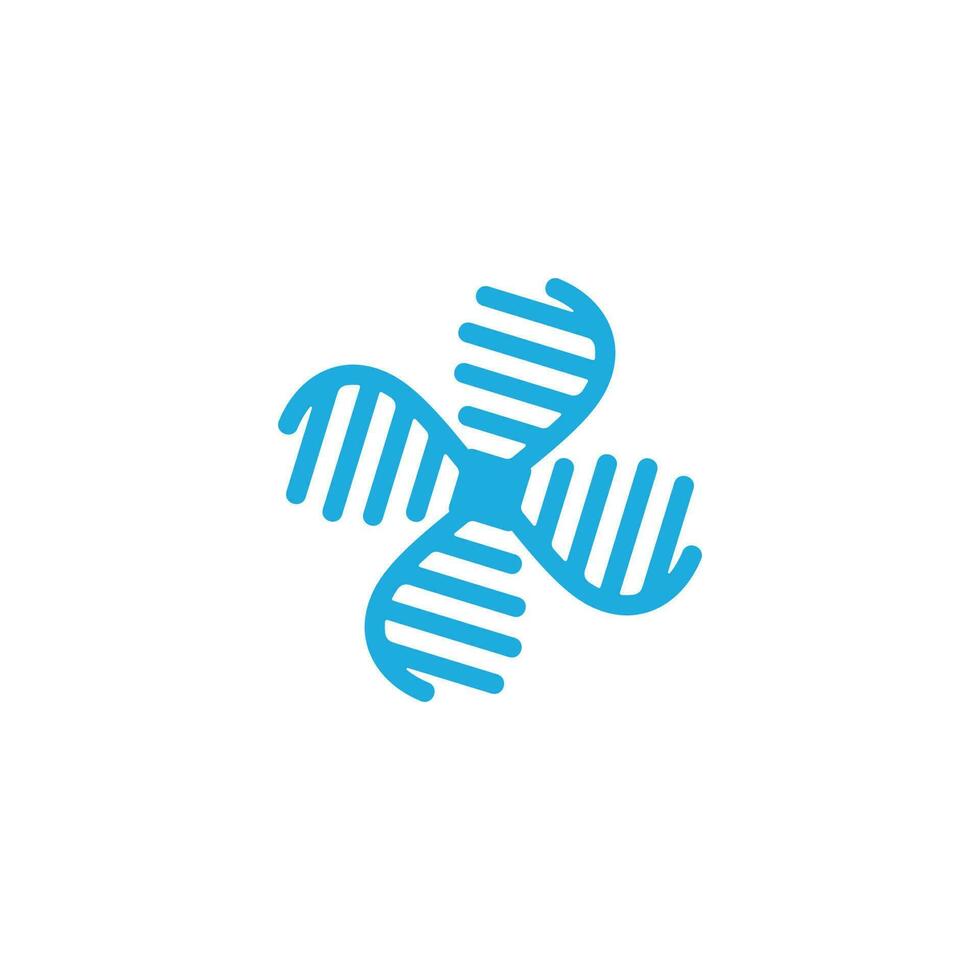 circle turbine rotate motion logo vector
