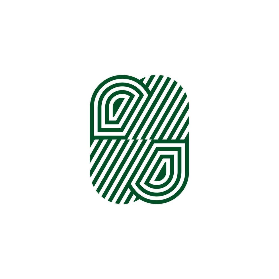 letter mj abstract finger print logo vector