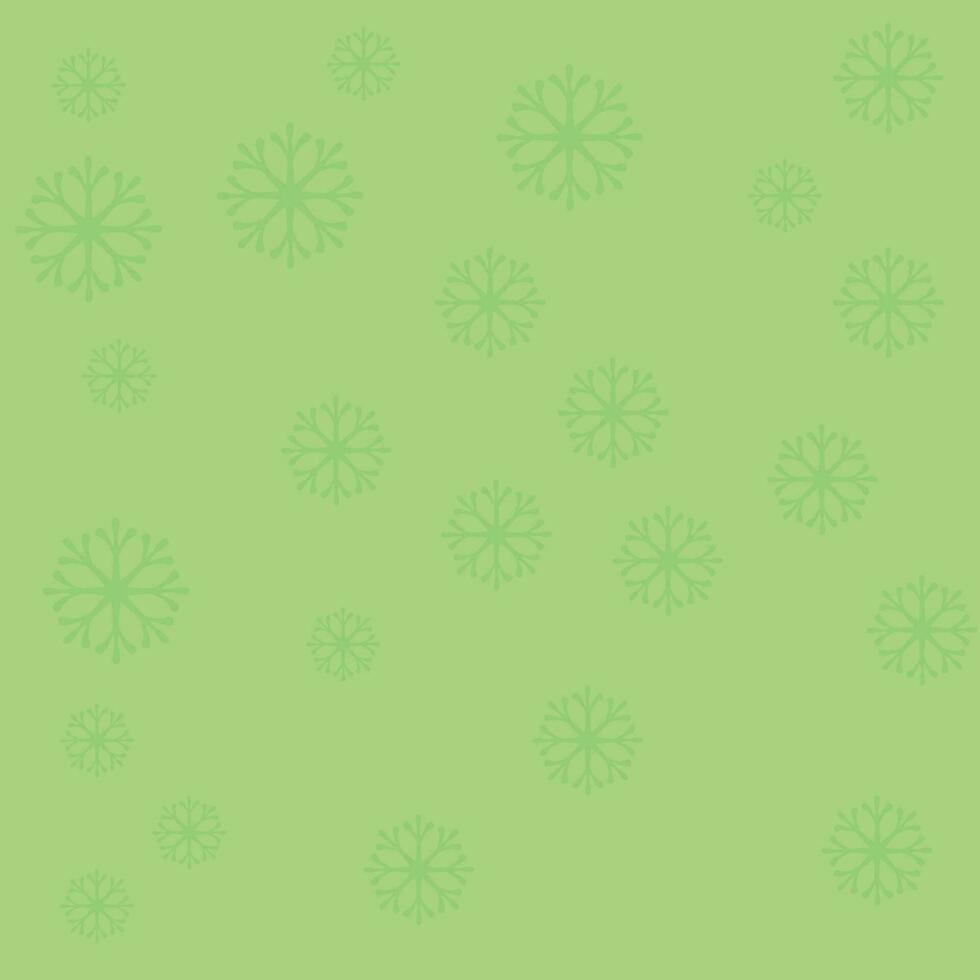 copo de nieve en verde antecedentes. vector