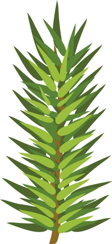 Illustration of a leaves. vector