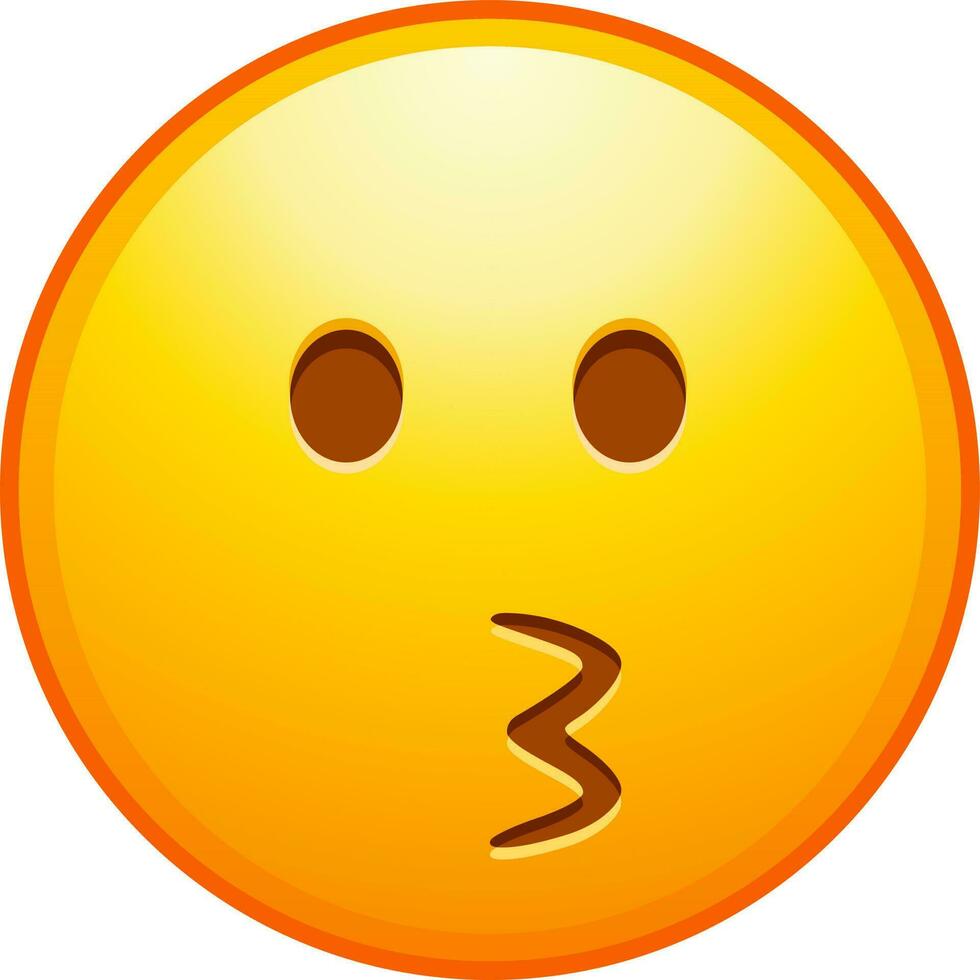 Big set of yellow emoji. Funny emoticons faces with facial expressions. vector