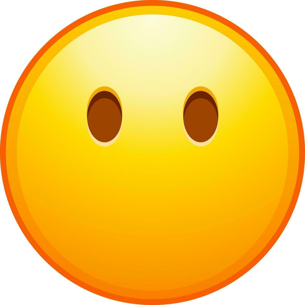 Big set of yellow emoji. Funny emoticons faces with facial expressions. vector