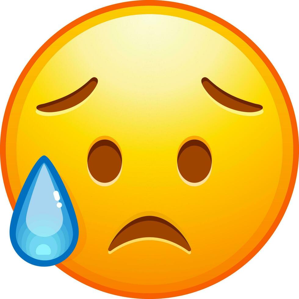 Big set of yellow emoji. Funny emoticons faces with facial expressions. vector
