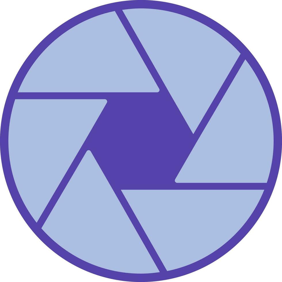 Camera symbol icon for capture. vector