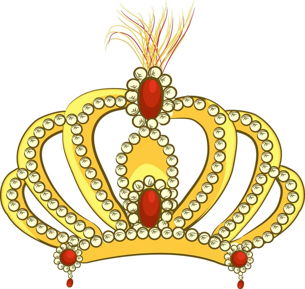 Vector ilustration of royal crown.