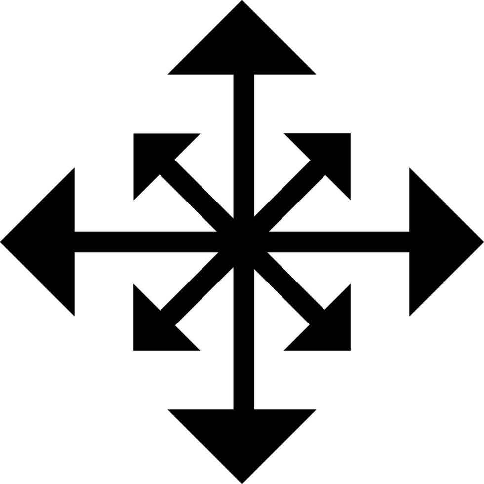 Illustration of versatile cursor flat icon. vector