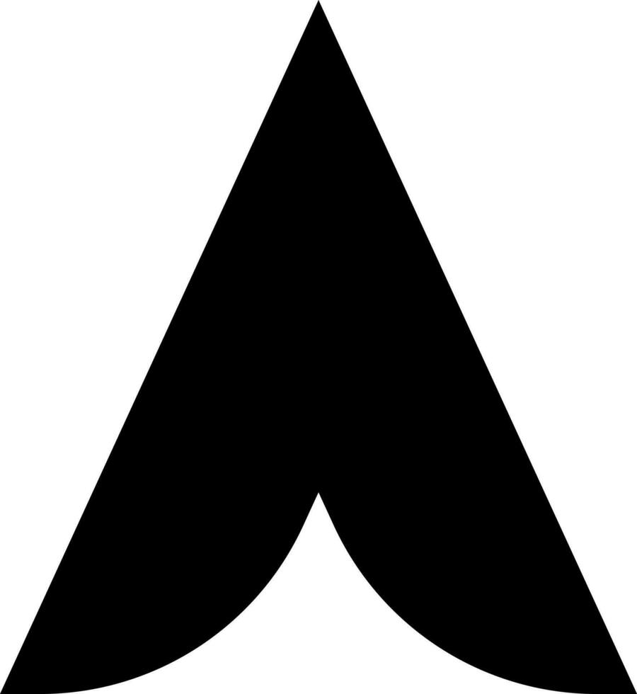 plano ilustración de cursor icono o símbolo. vector