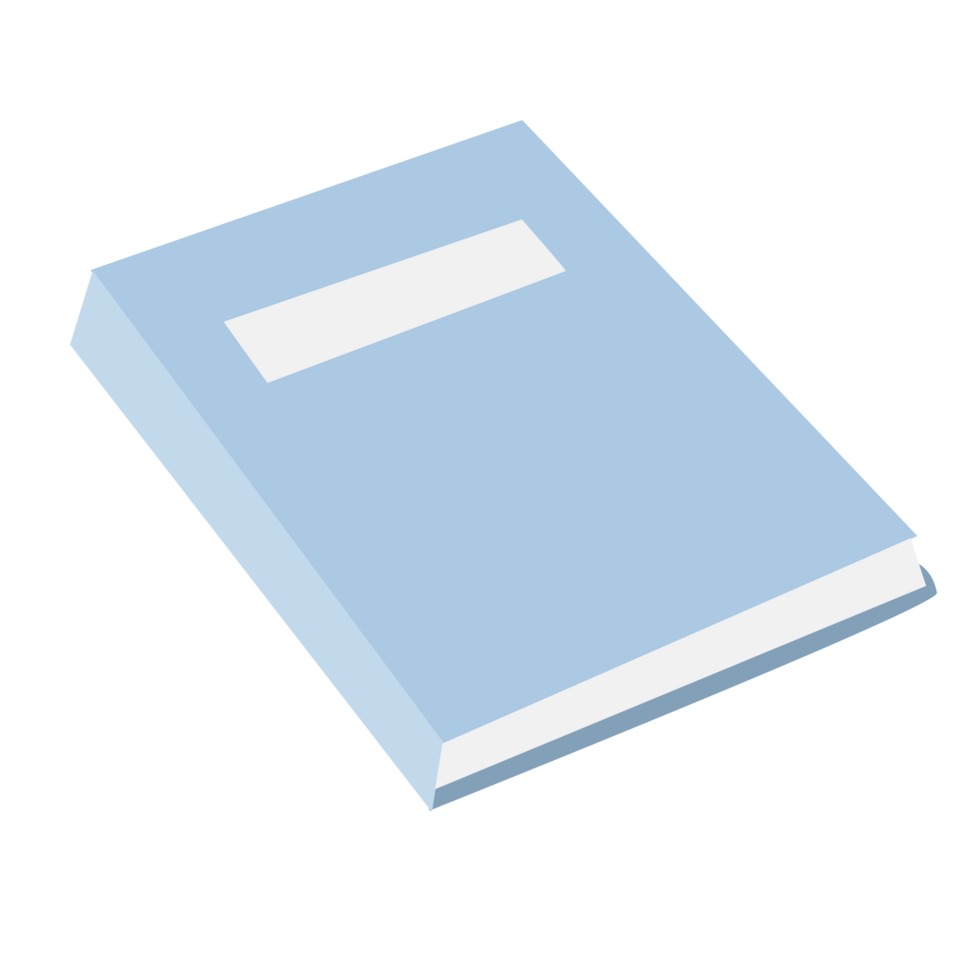 book for study illustration png