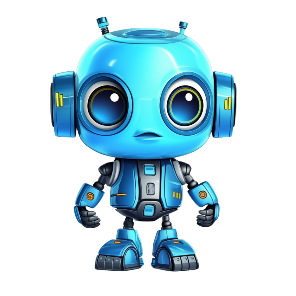 Innovative Marvels Small Robots Generated by AI for a Futuristic World png