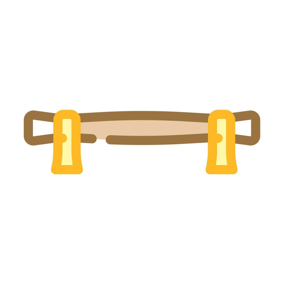 cabinet handle hardware furniture fitting color icon vector illustration