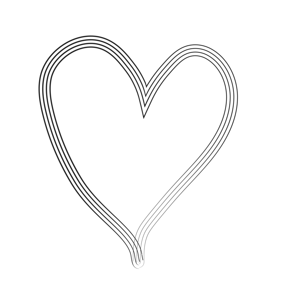 Valentine symbol love png, Decorative Love shape, Luxury Love Heart png