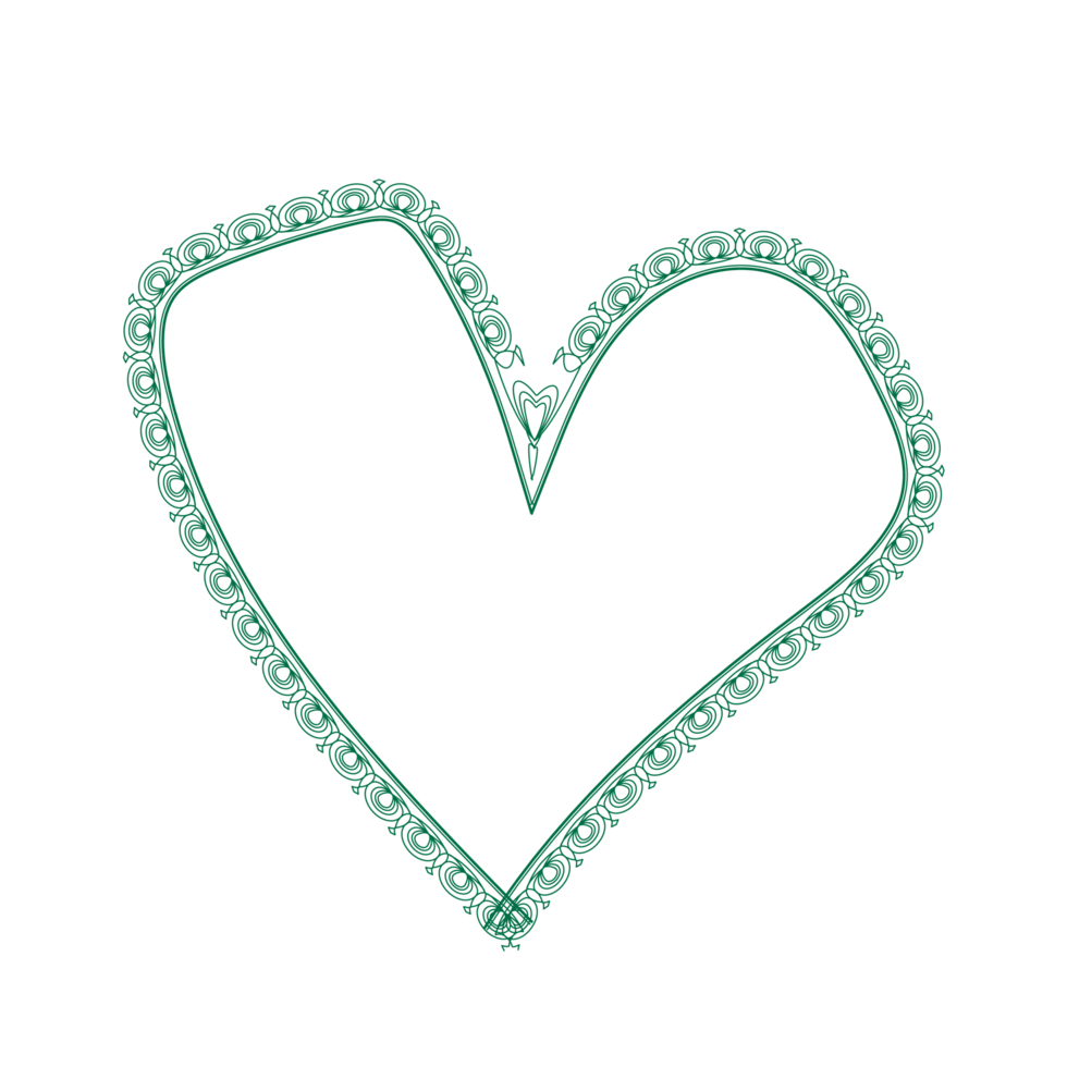 Valentine symbol love png, Decorative Love shape, Luxury Love Heart png