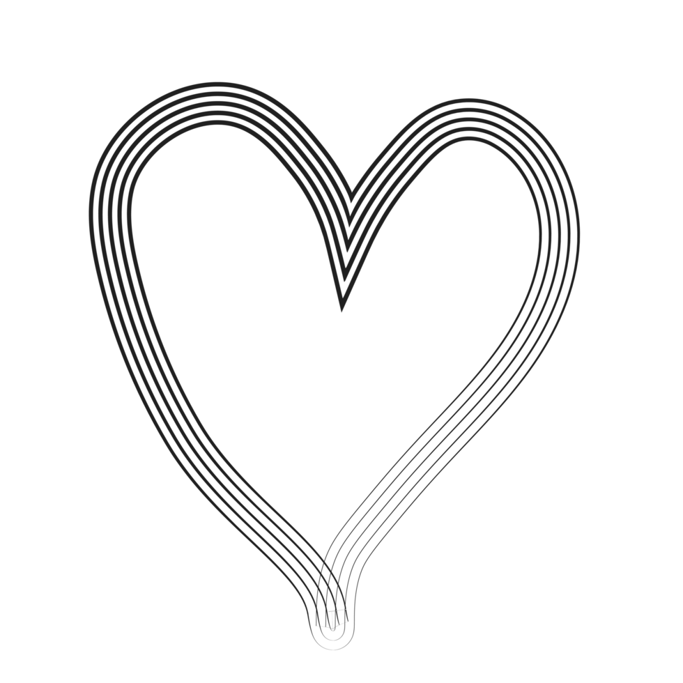 Valentine symbol love png, Decorative Love shape, Luxury Love Heart png