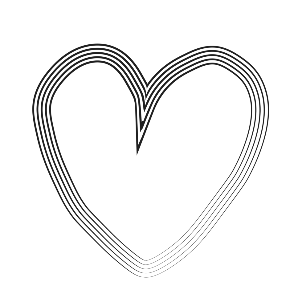 Valentine symbol love png, Decorative Love shape, Luxury Love Heart png