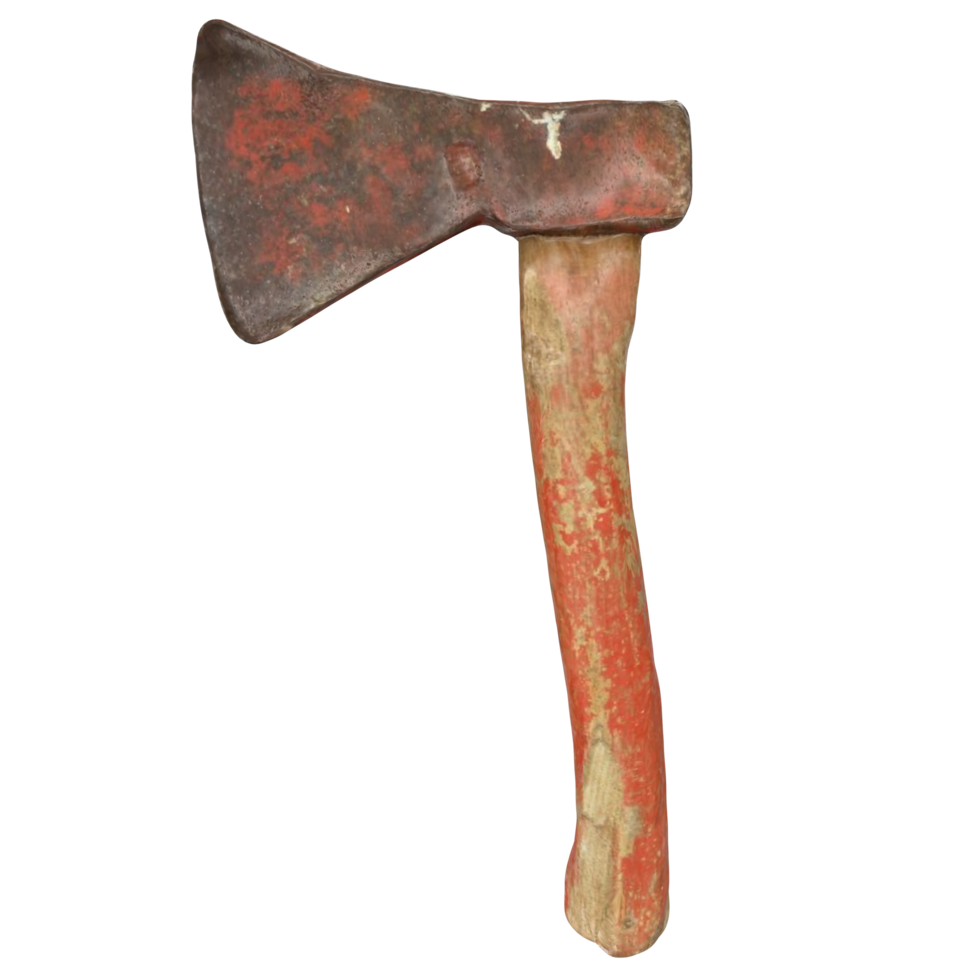 3D Rendering Of Old Axe png