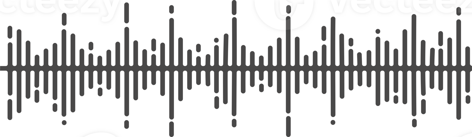 Sound wave of music voice and radio. Frequency waveform line. Abstract graphic equalizer illustration. Digital pattern. png