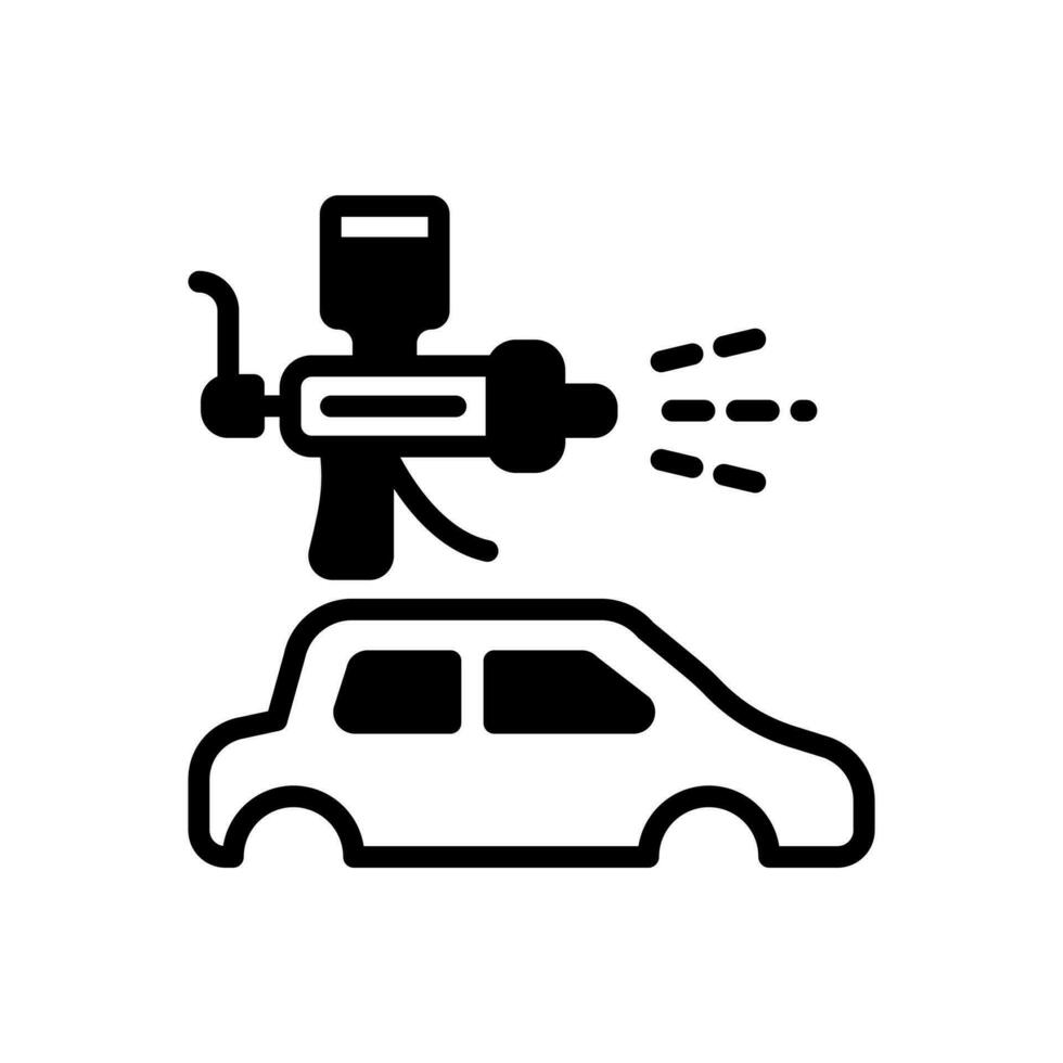 Car Paint icon in vector. Illustration vector