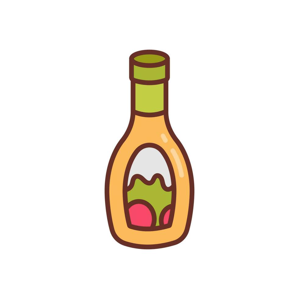 Salad Dressing icon in vector. Illustration vector