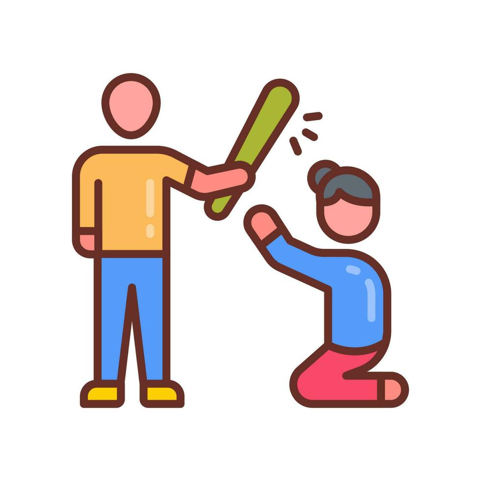 Domestic Violence icon in vector. Illustration vector