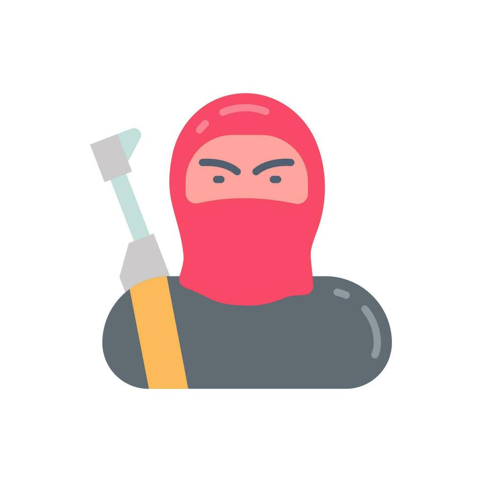 Terrorist Attack icon in vector. Illustration vector