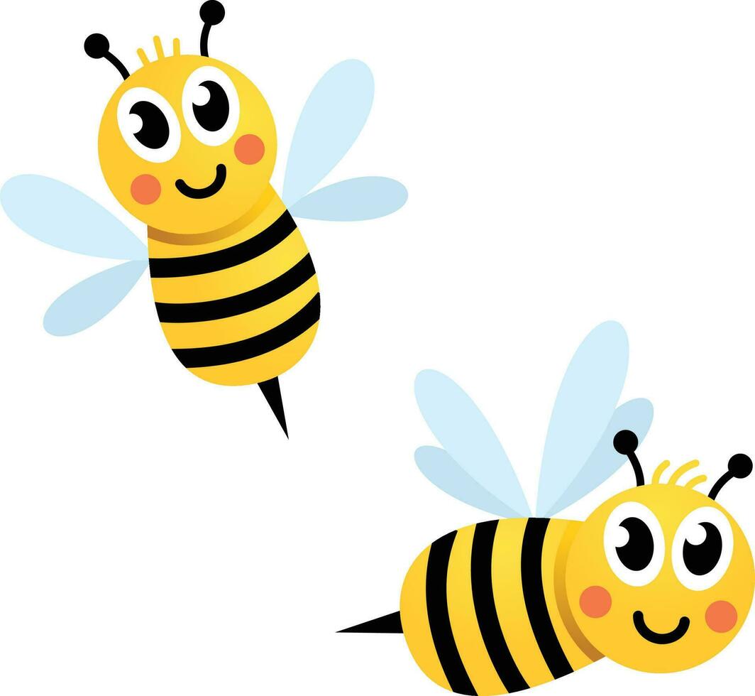 Cute Bee Vector