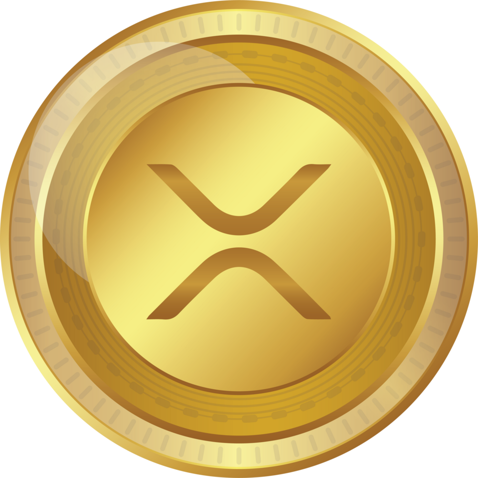 XRP crypto coin png