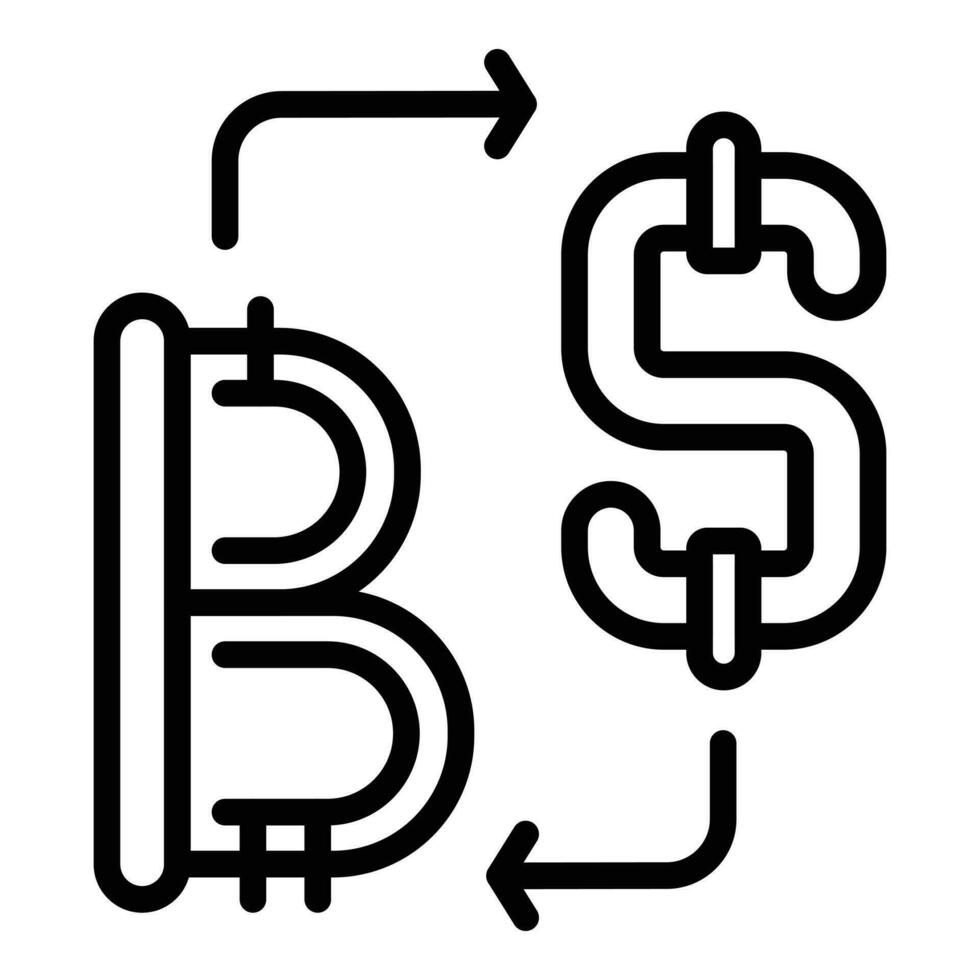 Dollar commerce icon outline vector. Money cash vector