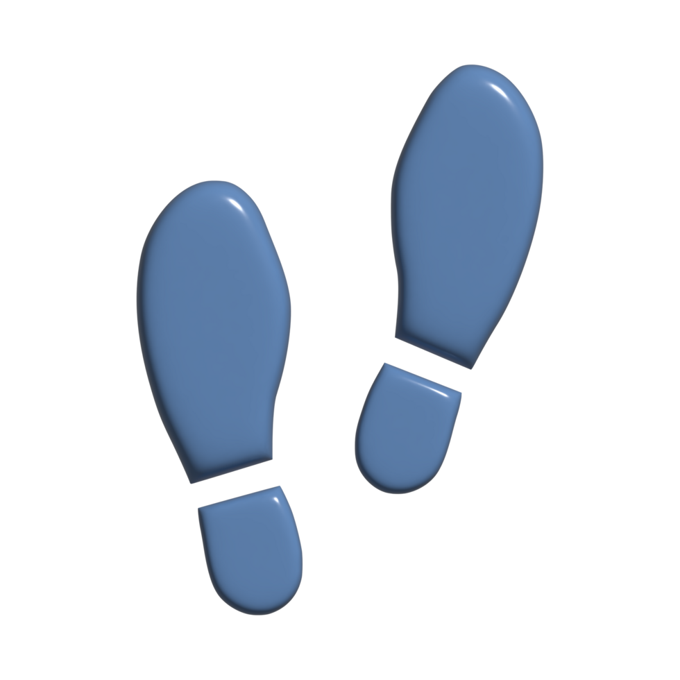 empreinte 3d icône png