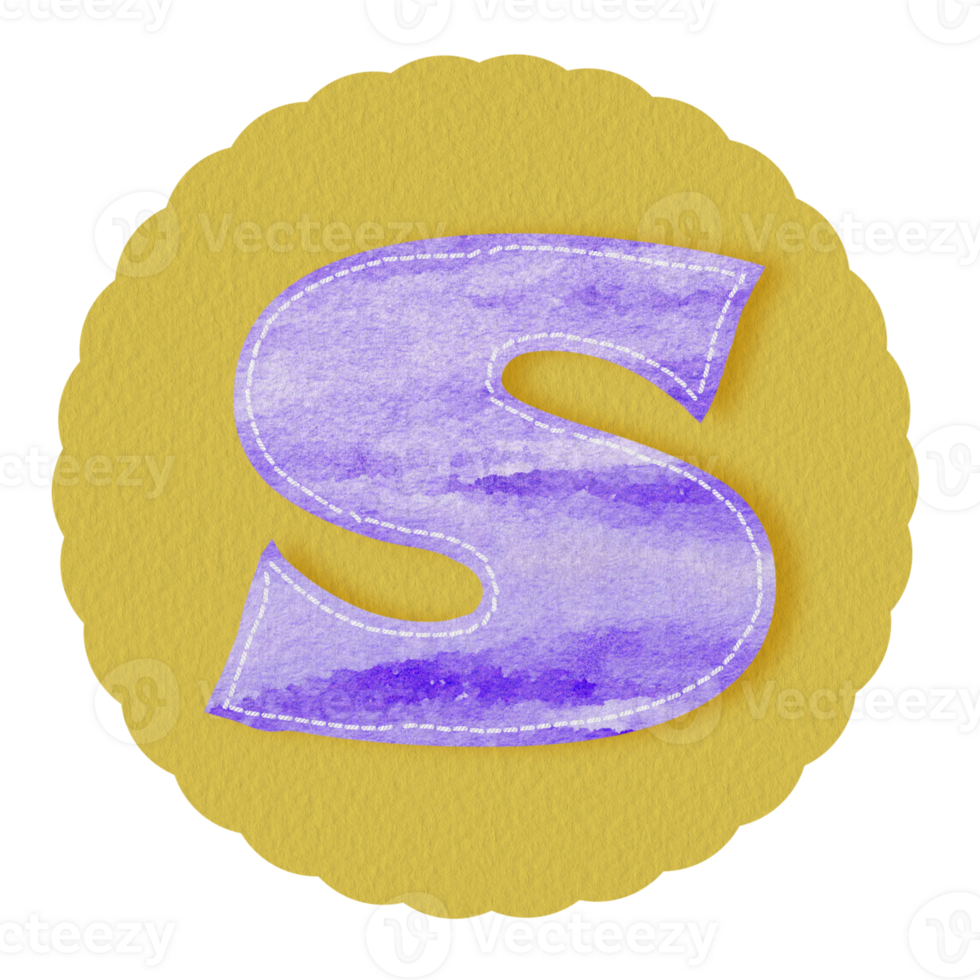 s alphabet element transparent png